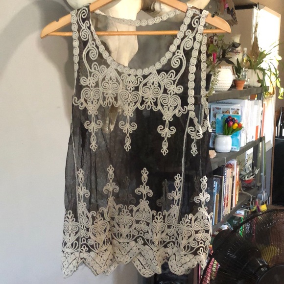 Mesh tank top - Picture 1 of 2